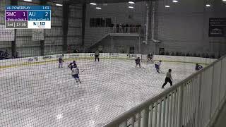 Mens Ice Hockey: Highlights From 5 - 1 Win Vs Saint Michaels College (12/2/22)