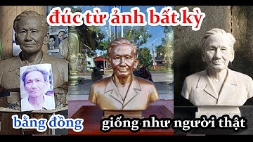 Đúc tượng chân dung, tượng truyền thần bằng đồng cho khách Nam Định | Đúc tượng đồng