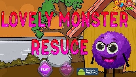 G2J Lovely Monster Rescue Walkthrough [Games2Jolly]