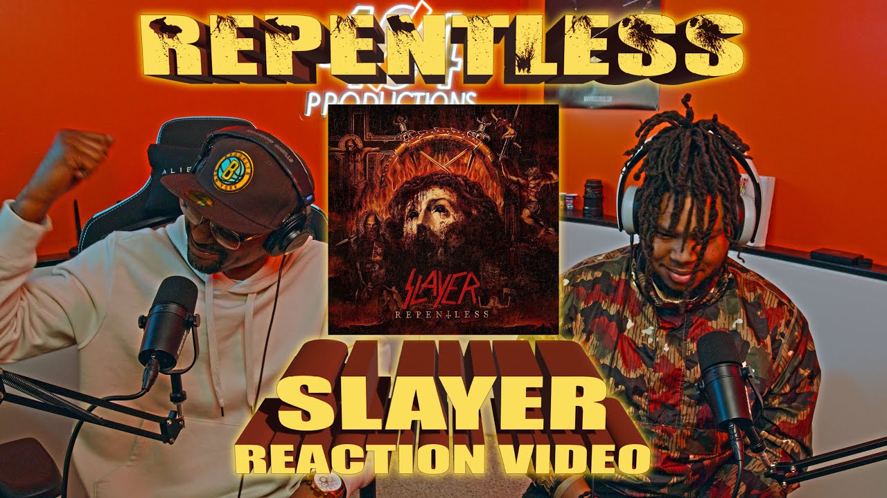 Our First Time Hearing Repentless - Slayer (Reaction Video)