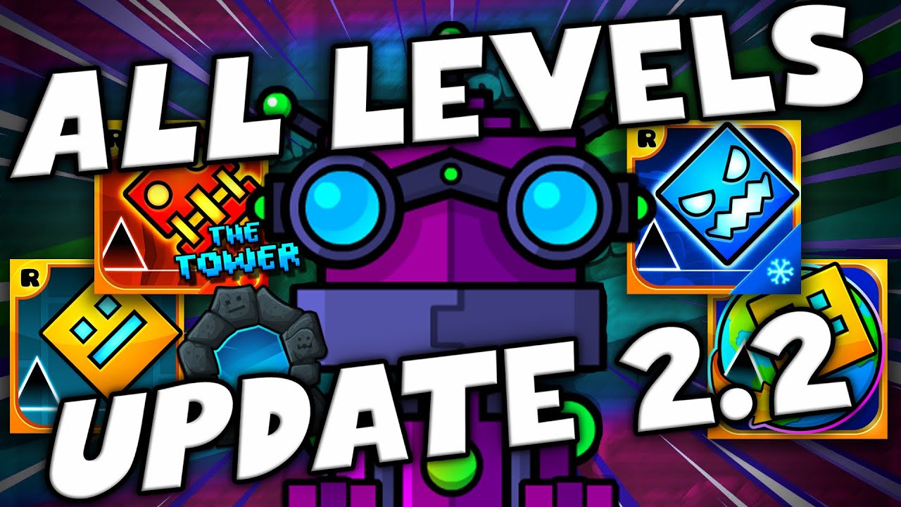 Geometry Dash All levels & All Coins Update 2.2 | Meltdown, Subzero ...