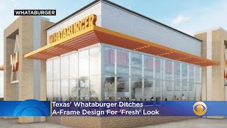 Restaurant Refresh: Texas' Whataburger Ditches A-Frame Design For 'Fresh' Look