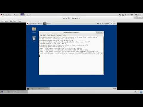 How to change Grub Time out Value in RHEL 7 | Linux | RHEL 7