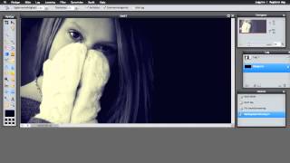 Hvordan lage header i pixlr