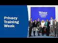 Privacy training week at webster tashkent campus