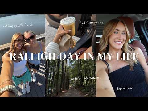 Day In My Life: Raleigh Day Trip!! Hair Refresh, Catching Up With Friends, Exploring The Area!