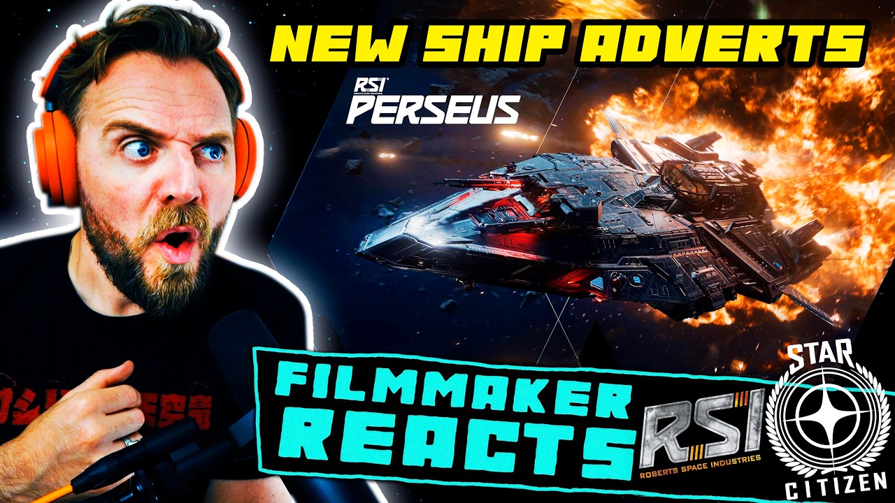 FILMMAKER REACTS: STAR CITIZEN | NEW SHIP ADS I'VE MISSED!!
