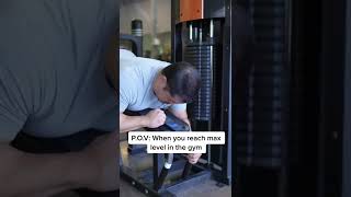 When You Reach Max Level At The Gym...