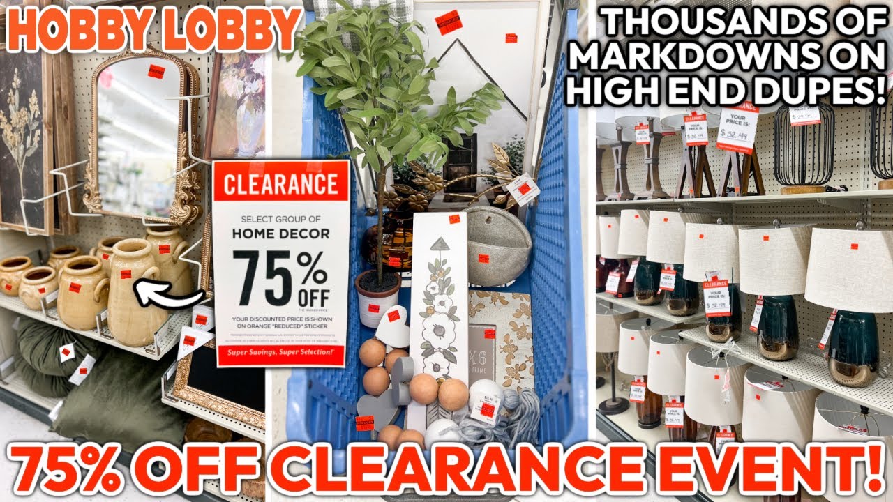 The New Hobby Lobby Sale Schedule & Everything to Know