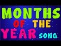 Months Of The Year Song | Nursery Rhyme