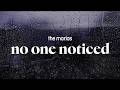 the marías - no one noticed (lyrics)