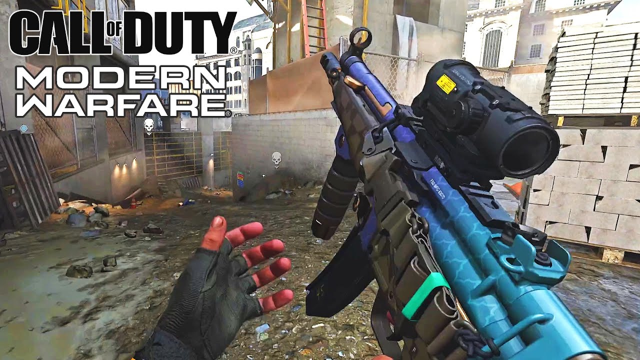 MP5 in Hardhat | CoD Modern Warfare 2019 : Team Deathmatch Gameplay (No Commentary)