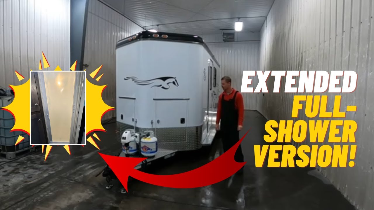 1 Horse Bumper Pull Living Quarters Trailer WITH Shower YouTube