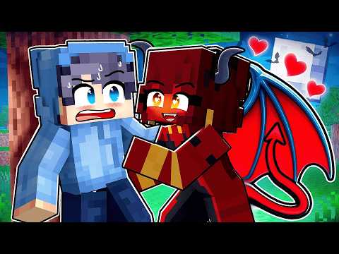 В Меня ВЛЮБИЛАСЬ ДЕВОЧКА ДЕМОН в Майнкрафт!💖😈