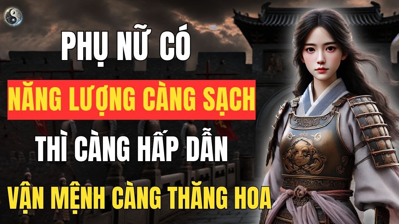 Phụ Nữ Càng Có Năng Lượng Sạch - Thì Càng Hấp Dẫn Và Thu Hút Tài Lộc  | Thuật Cổ Nhân Tâm
