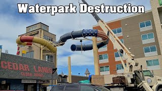 Rain Waterpark DEMOLITION (Sandusky, Ohio)