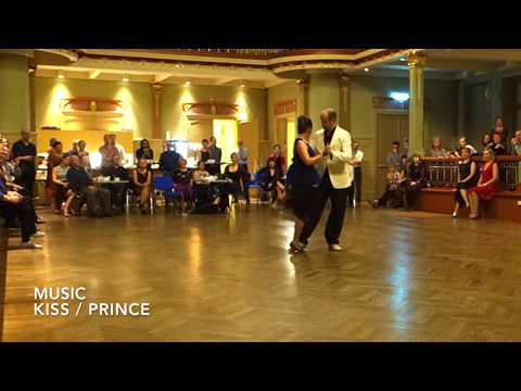 Tangokompaniet - Anna Sol & Daniel Carlsson dancing tango to Kiss with Prince, February 2019