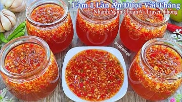 Học Được Cách Làm Nước Mắm Chua Cay Mặn Ngọt Sánh Kẹo Của Nhà Hàng Rất Đơn Giản Chấm Gì Cũng Ngon