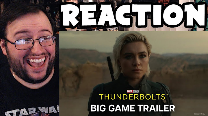 Gor's "Marvel Studios’ Thunderbolts* Big Game Trailer" REACTION
