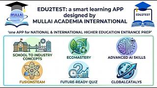 EDU2TEST APP - A smart Learning portal designed by Mullai Academia International