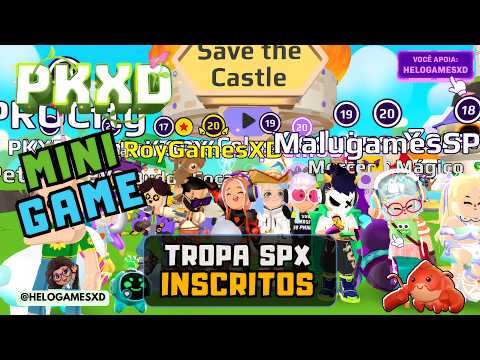 PK XD - PLAYING MINI GAMES WITH THE SPX TROOP AND SUBSCRIBERS