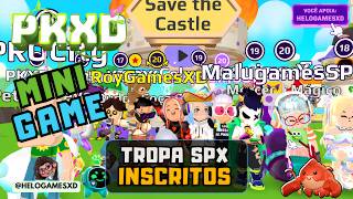 PK XD - JOGANDO NOVO MINIGAME - SAVE THE CASTLE COM O SUPREMO E INSCRITOS screenshot 2