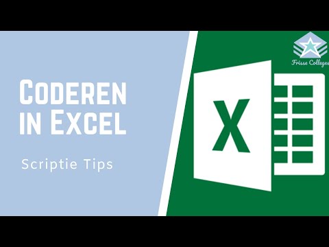 Video: Kun je coderen in Excel?