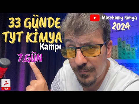 Atom ve Periyodik Sistem 4 | 33 Günde TYT Kimya Kampı | 9. Sınıf | 7. gün