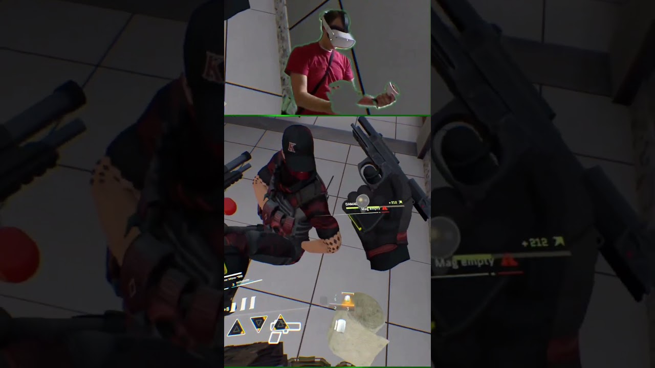 Double pistols! I enjoyed this whole interaction. 