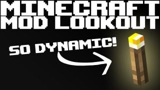 Minecraft Mod Lookout: Dynamic Lights Mod screenshot 1