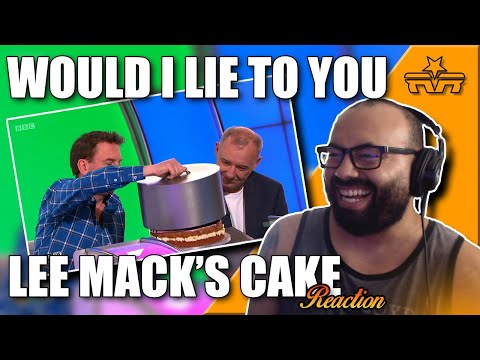 Lee Mack's cake for David Mitchell - Would I Lie to You? |REACTION|