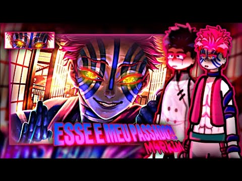👺🔥🌜 Demon Slayer |React| Akaza (Kimetsu no yaiba) -Lua superior três |@M4rkim - Akira'xz 👺🔥🌜