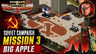 Red Alert 2 Soviet Campaign Mission 3: BIG APPLE – Full Walkthrough &amp; Strategy Guide