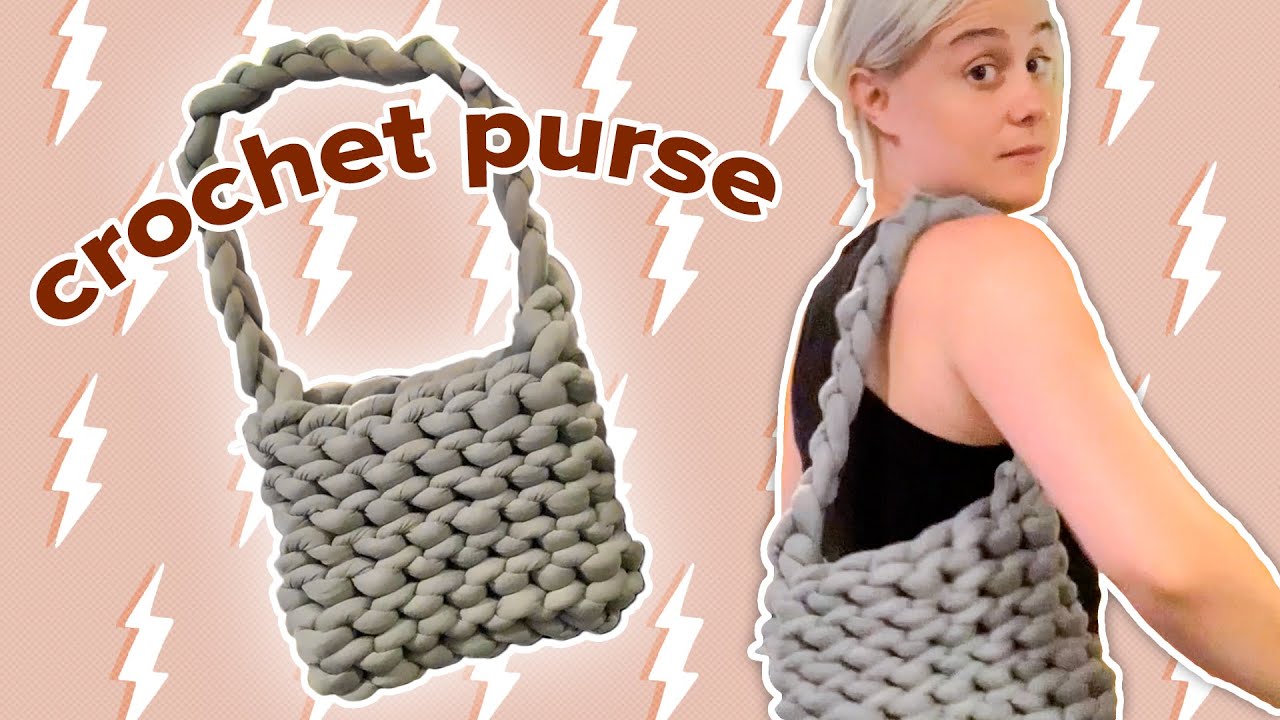 VIRAL TIKTOK CROCHET LOOP PURSE 