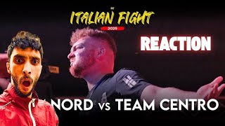 End of days 2025 Italian figts - NORD v CENTRO reaction
