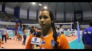 Barbara Briceño UCV Voley 'La Liga se encuentra en un nivel fuerte, no hay equipo chico'