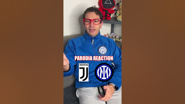 JUVENTUS INTER 2 A 0 - PARODIA REACTION - Alessandro Vanoni #shorts