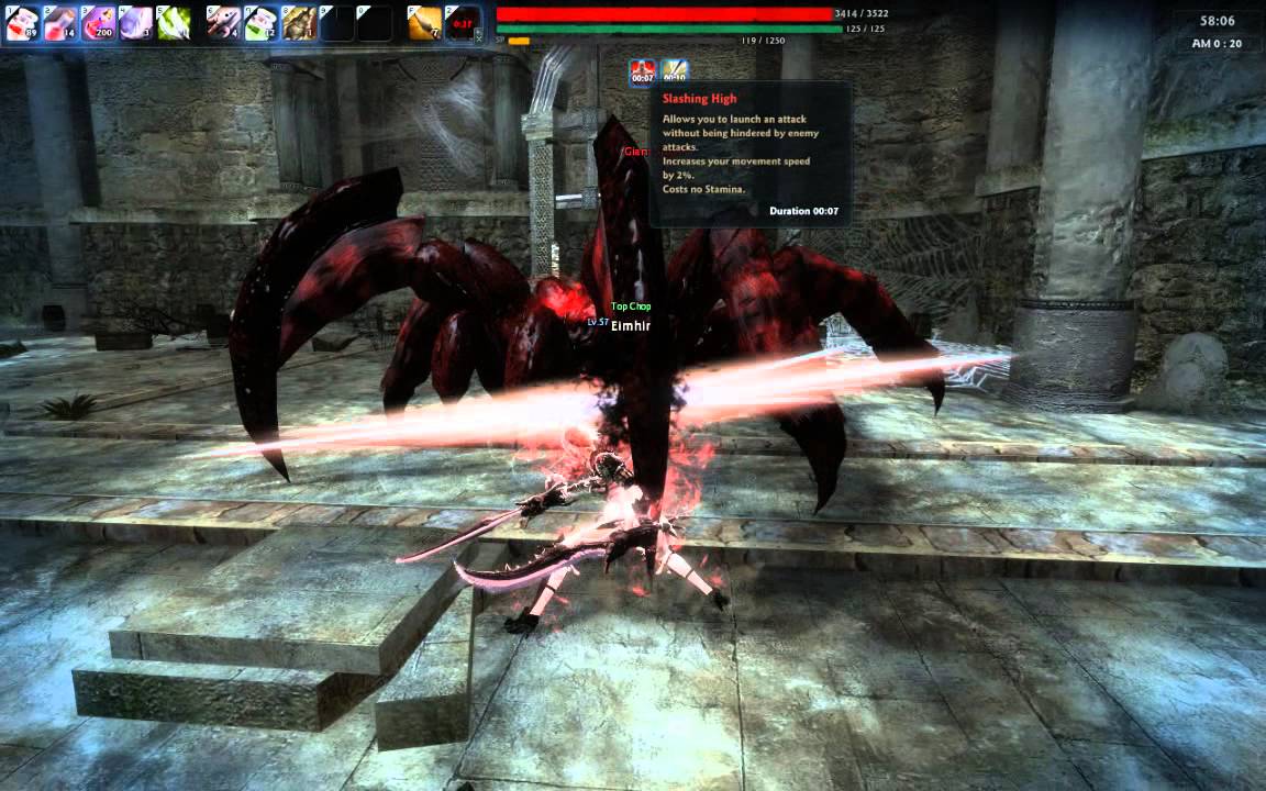 Vindictus - Vella at Hidden (Graphics recording test)