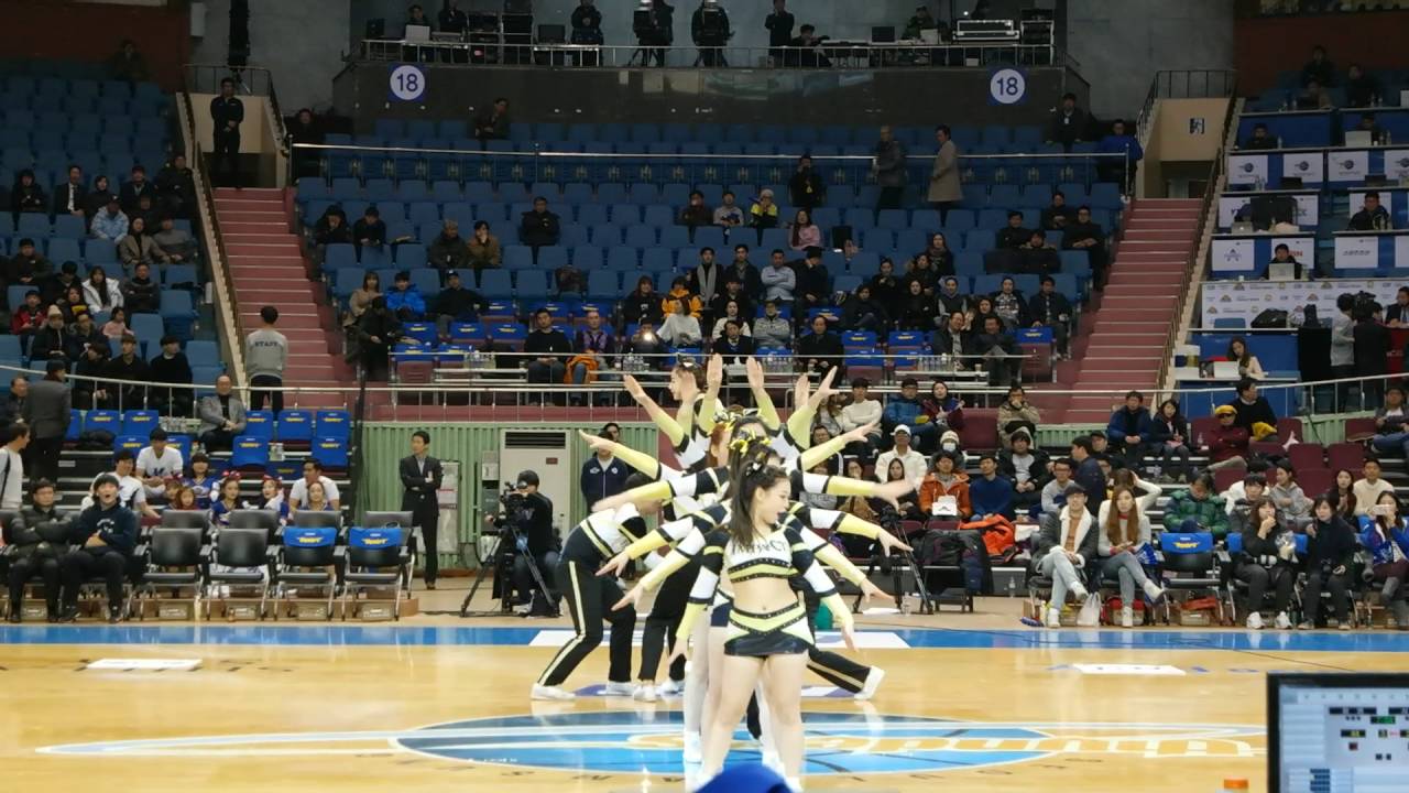 국내 최고의 치어리딩 팀 임팩트~! 프로농구 삼성썬더스배 치어리딩 대회 우승~!