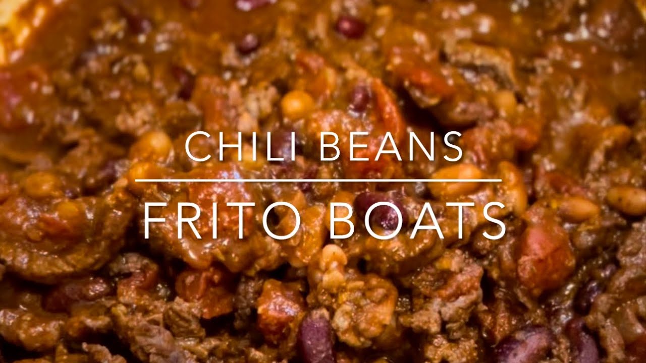 Chili Beans Frito Boats YouTube