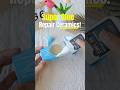 Super glue to repair a broken vase in one easy step! #repair #superglue #vase #ceramic#shorts
