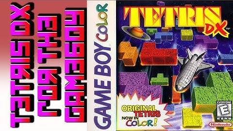 Tetris DX on the Gameboy
