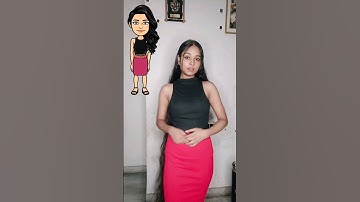 all in one 😍 bitmoji dress up ❤ #shorts #youtubeshorts #grwm #grwmoutfit