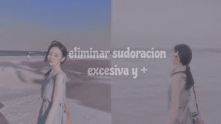🎐ʚ eliminar sudoracion excesiva   regular temperatura corporal