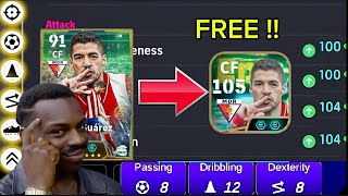 BEST TRAINING GUIDE FOR NEW BLITZ CULER LUIS SUAREZ 105 || IN EFOOTBALL 27 ✨