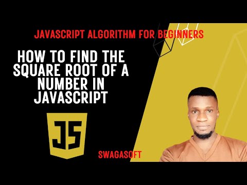 How to find the square root of a number - javascript