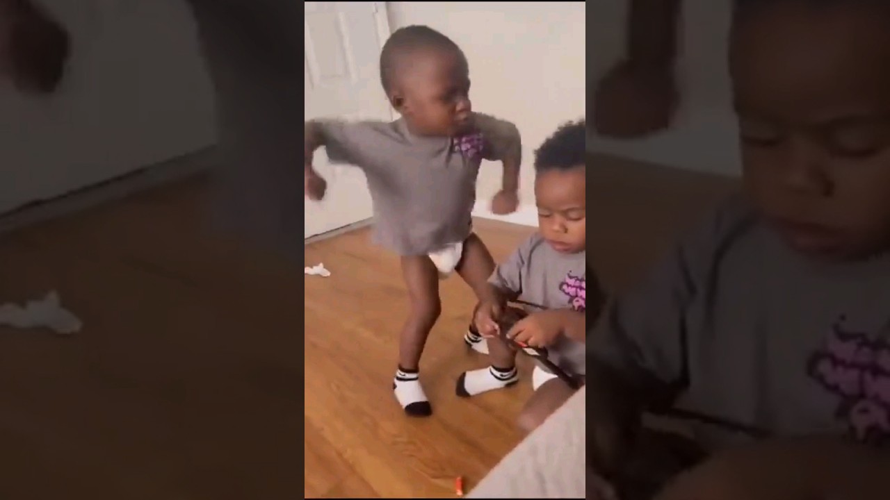 Big Brother Punches Little Brother‼️👀🥊 