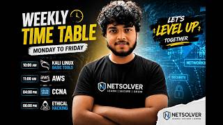LIVE 🔴 Weekly Time Table Reveal + Kali Linux | AWS | CCNA | Ethical Hacking | 5 PM Today