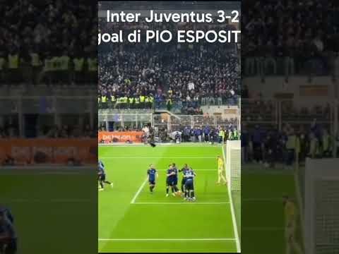 Video PIO ESPOSITO GOAL INTER JUVENTUS 3-2 ?viral