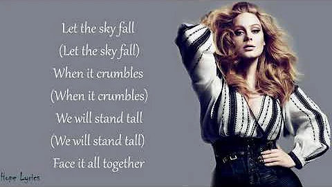 Adele - Skyfall (Lyrics)